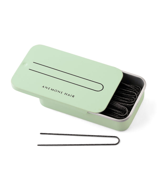 ANEMONE HAIR】缶ケース入りUピン[50本セット]｜アネモネ・シエナロゼ
