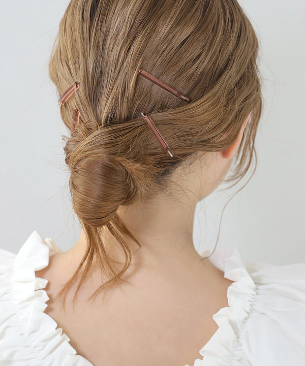 カラーヘアピン[4本セット]