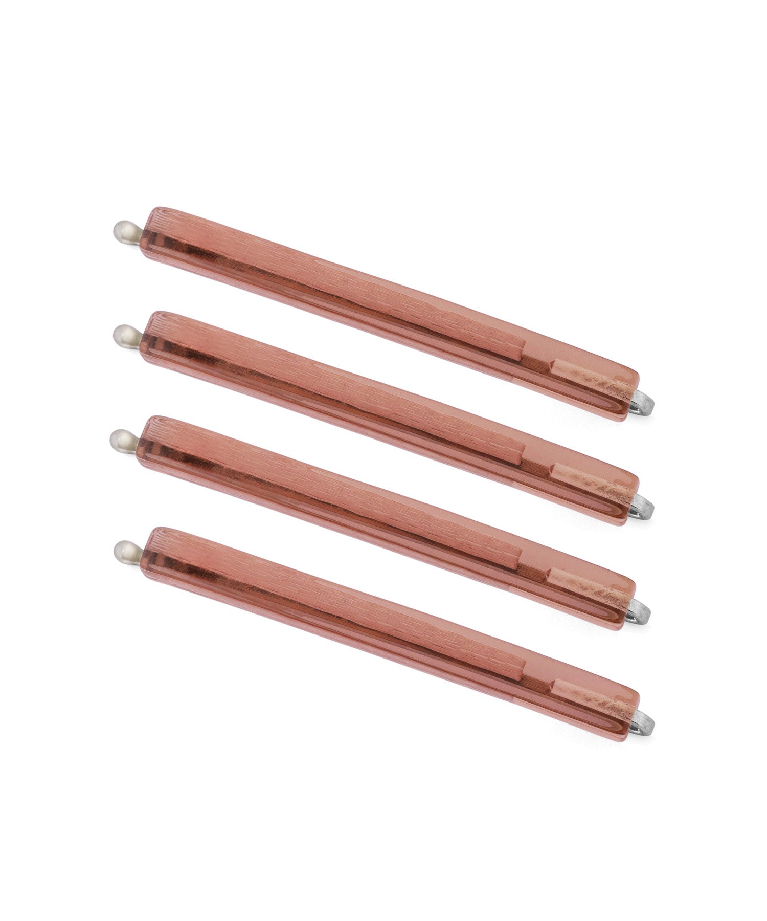 ANEMONE HAIR】カラーヘアピン[4本セット]｜アネモネ・シエナロゼ