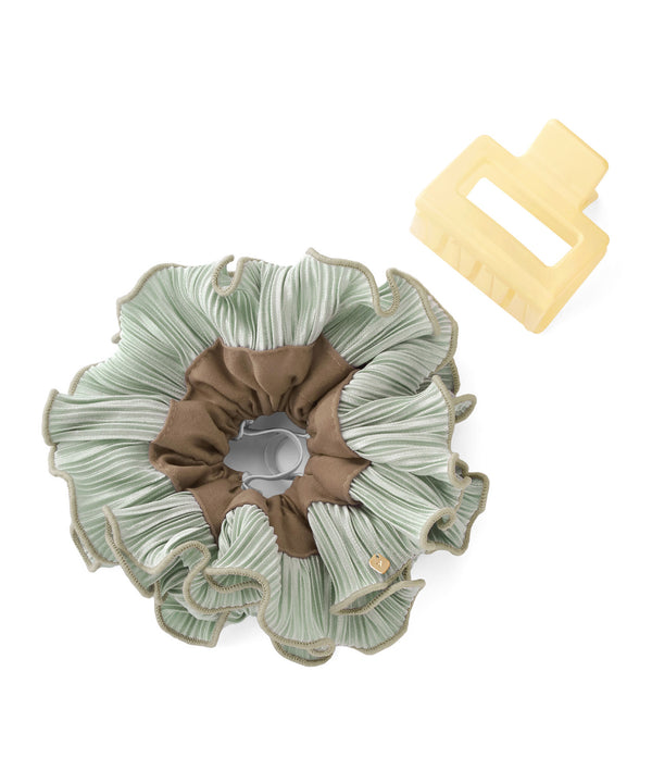 プリーツシュシュクリップ