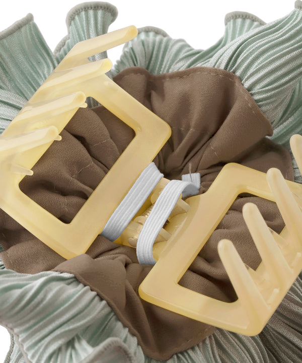 プリーツシュシュクリップ