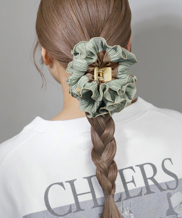 プリーツシュシュクリップ