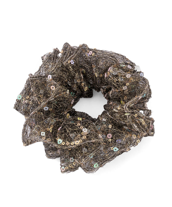 Sequin scrunchie