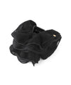 Ribbed Velour x Sheer Frill Hair Claw