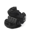 Ribbed Velour x Sheer Frill Hair Claw