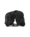 Ribbed Velour x Sheer Frill Hair Claw