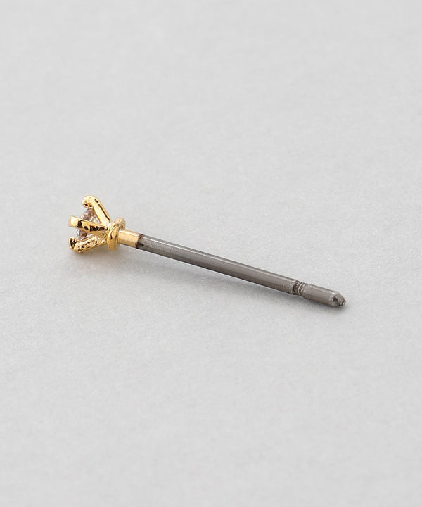 ビジュー×パールピアス[3ペアセット]