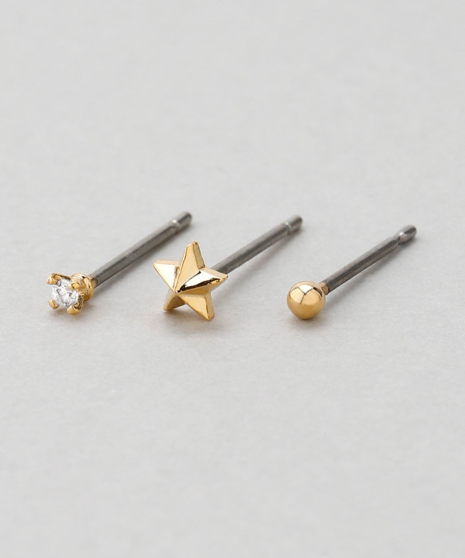 ANEMONE】スター×ビジューピアス[3個ペアセット]｜SANPO ONLINE