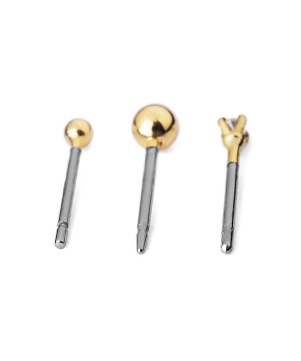 スフィアピアス[3ペアセット]