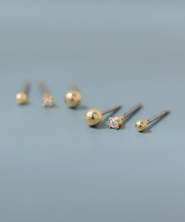 スフィアピアス[3ペアセット]