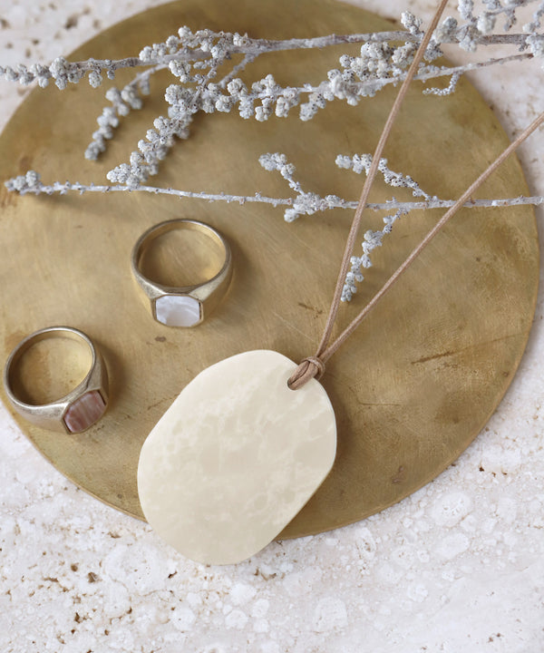 Marble Stone Necklace