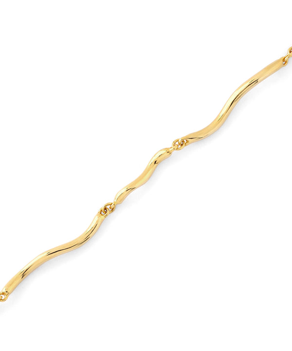 Wave Chain Mantel Necklace