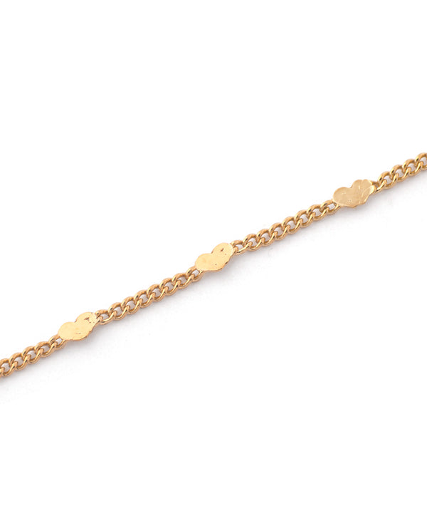 ハートステーションチェーンネックレス