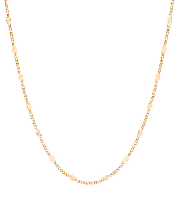 ハートステーションチェーンネックレス