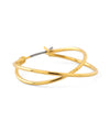 Double Line Hoop Earrings