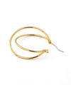 Double Line Hoop Earrings