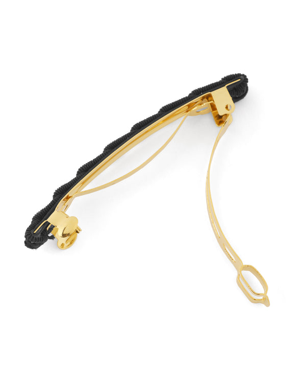 刺しゅうバレッタ