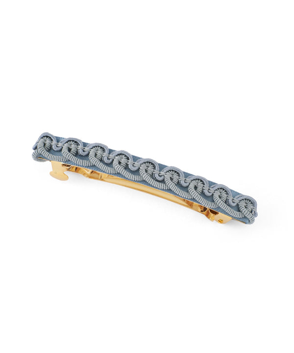 刺しゅうバレッタ