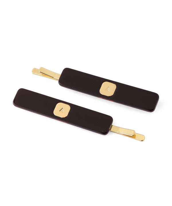 カラースクエアヘアピン[2本セット]