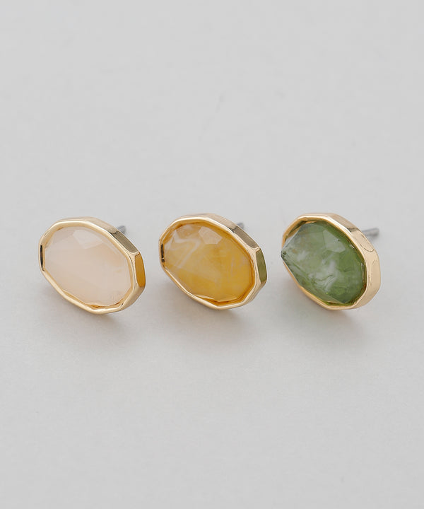 Stone earrings [Ownideal]