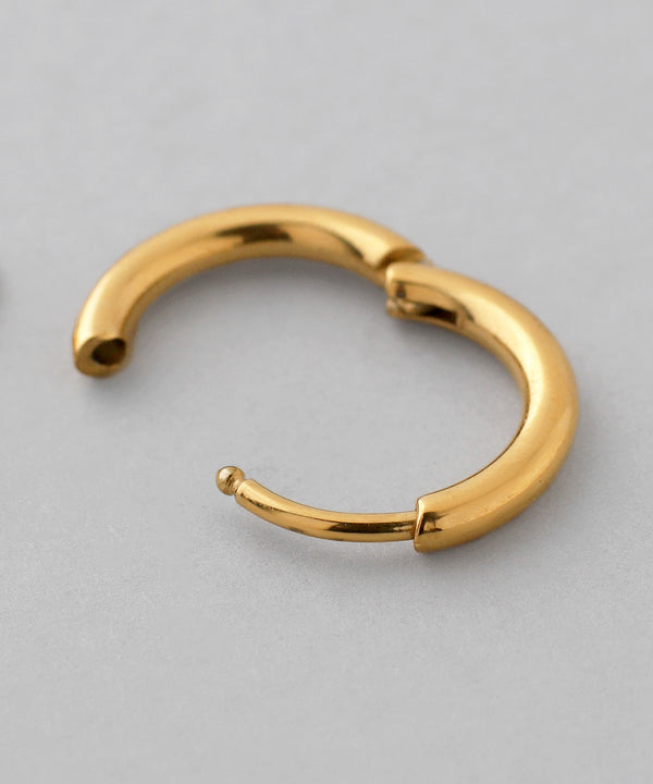 ニュアンススターフープピアス[ステンレス][Ownideal]