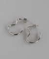 Nuance Metal Earrings [Stainless Steel] [Ownideal]