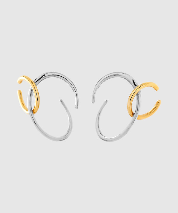 コンビカラーカフピアス[Ownideal]
