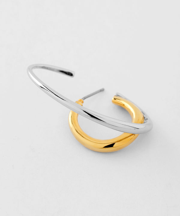 コンビカラーカフピアス[Ownideal]