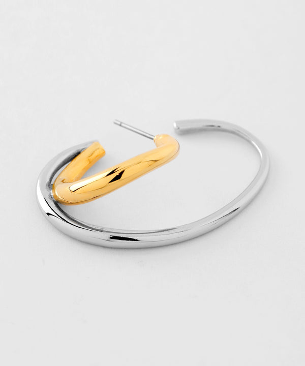 コンビカラーカフピアス[Ownideal]