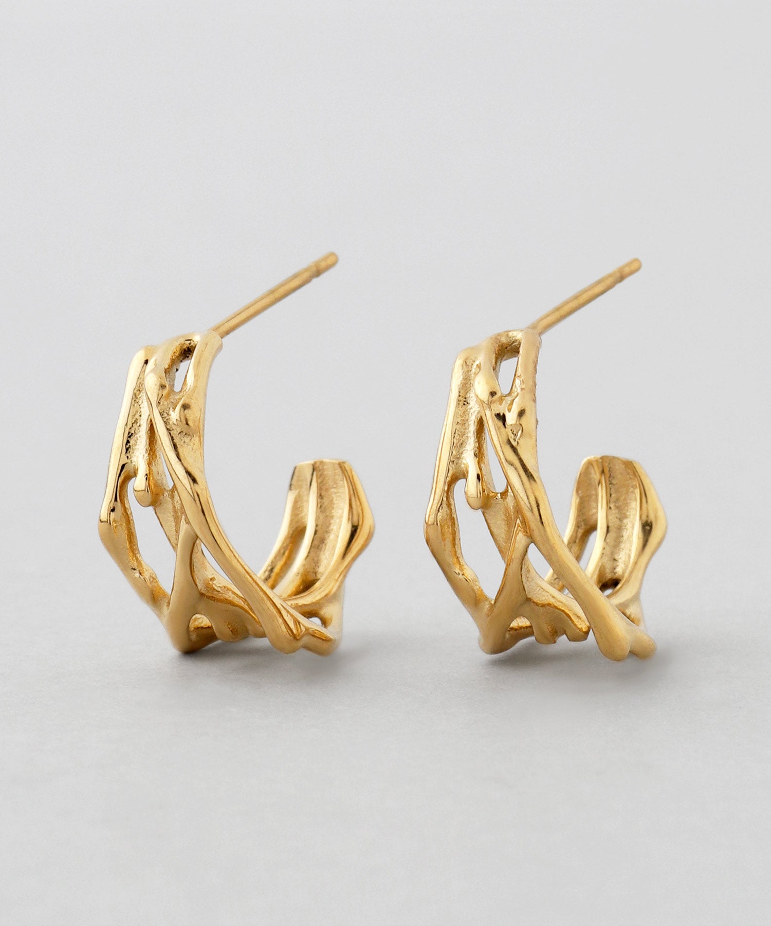fauvirame フープピアス　ゴールド fauvirame フープピアス ゴールド Roots Earrings S/Gold | Fauvirame