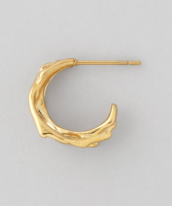 デザインフープピアス[ステンレス][Ownideal]