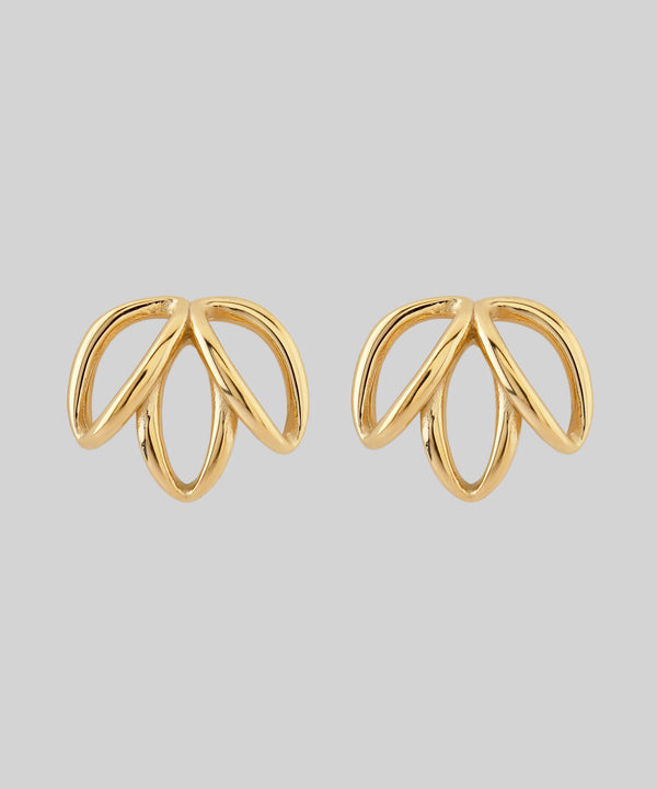 リーフピアス[ステンレス][Ownideal]