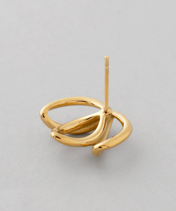 リーフピアス[ステンレス][Ownideal]