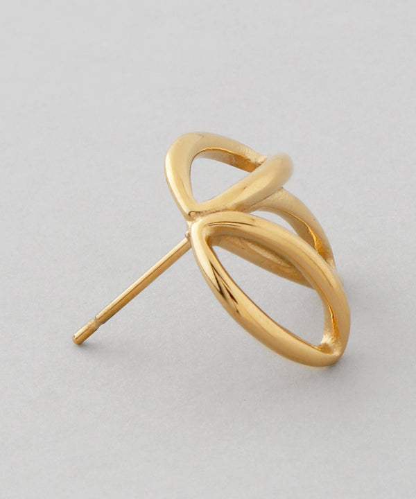 リーフピアス[ステンレス][Ownideal]