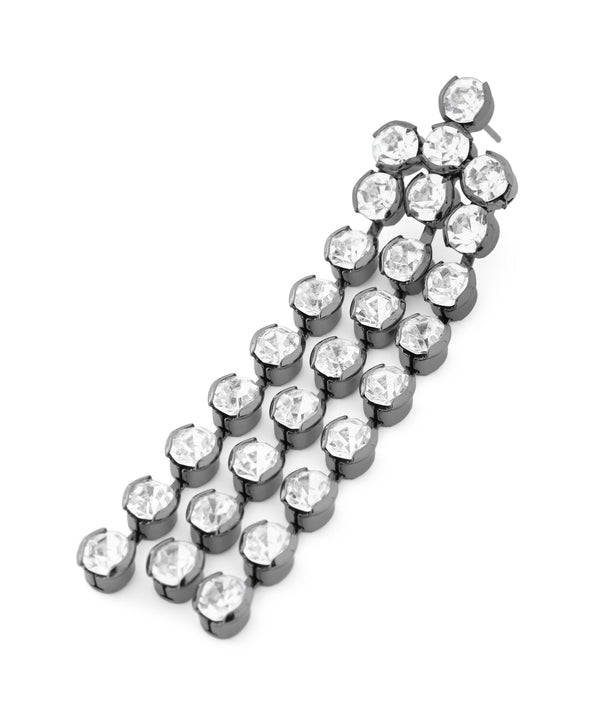 ビジューラインピアス[Ownideal]
