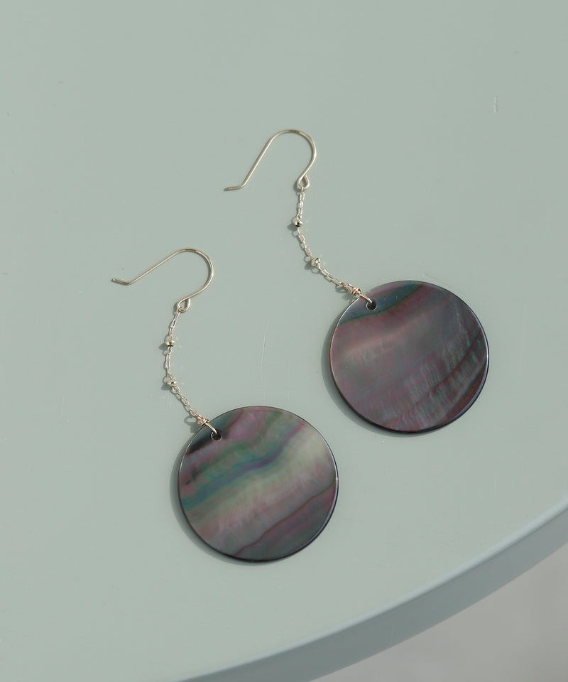 サークルシェルピアス[K10][Basic]