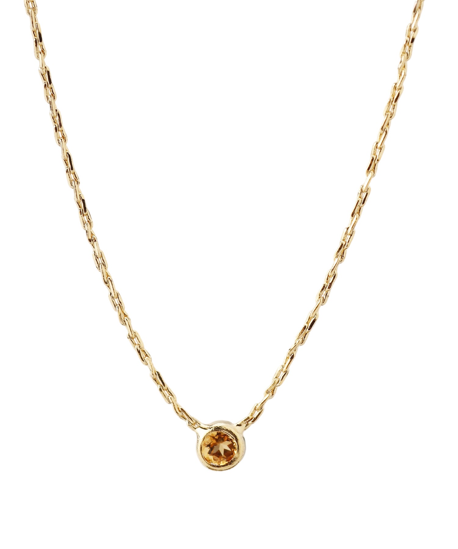 ANEMONE】ゴールドフレームの誕生石ネックレス｜SANPO ONLINE(サンポー