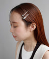 ビジューヘアピン[2本セット]