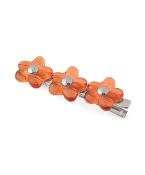 クリアフラワークリップ