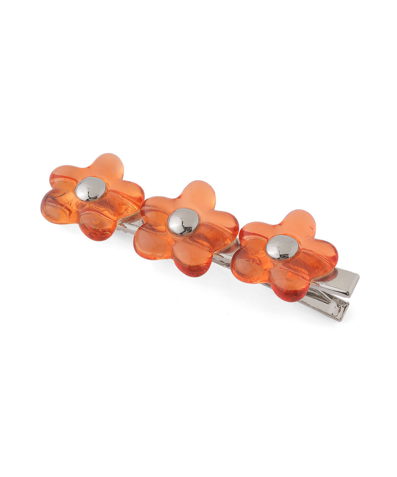 クリアフラワークリップ