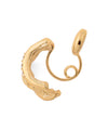Bijou x Double Line Curl Earrings [Sheerchic]
