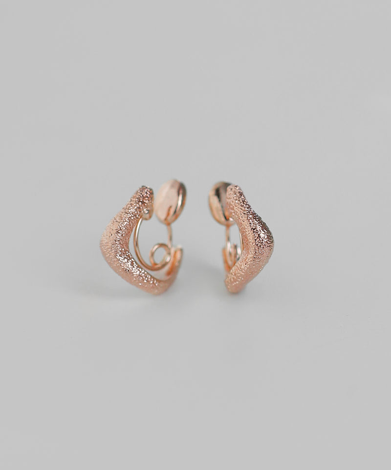 ニュアンスフープイヤリング[Sheerchic]