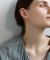 Hoop x Chain Set Earrings [Ownideal]
