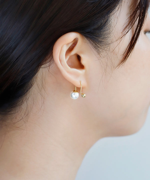 メタルバックキャッチピアス