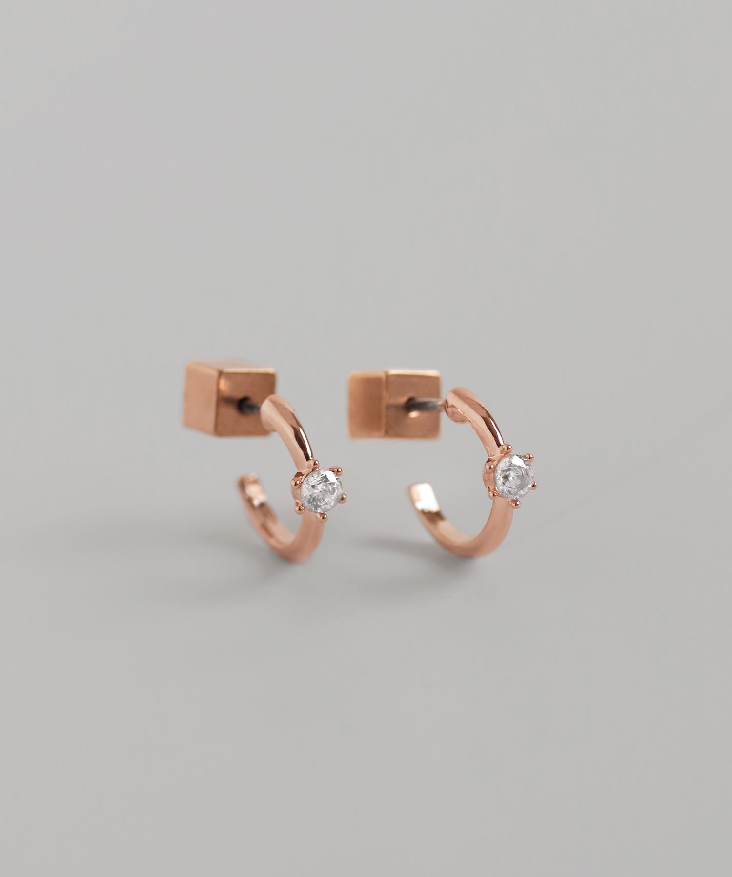 mimi33】ビジューフープピアス[Basic]｜アネモネ・シエナロゼ