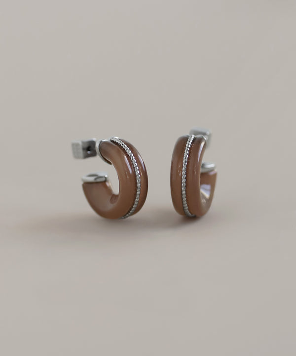 カラーフープピアス[Ownideal]