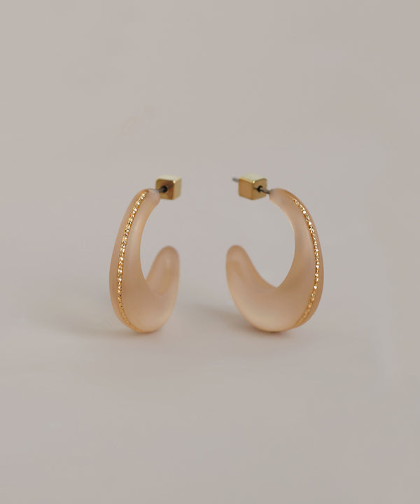 カラーフープピアス?[Ownideal]