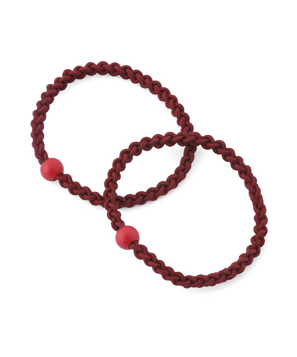 シルクアンニュヘアゴム[2本セット]