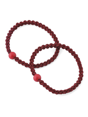 シルクアンニュヘアゴム[2本セット]