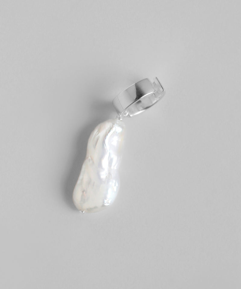 Long pearl ear cuff [silver925][Basic]